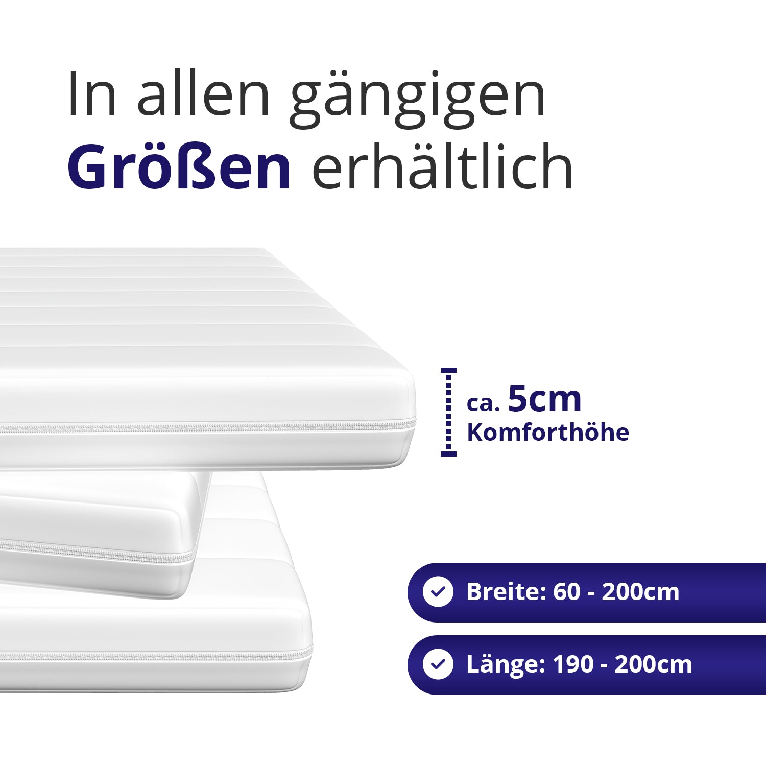 Surmatelas en mousse  froide