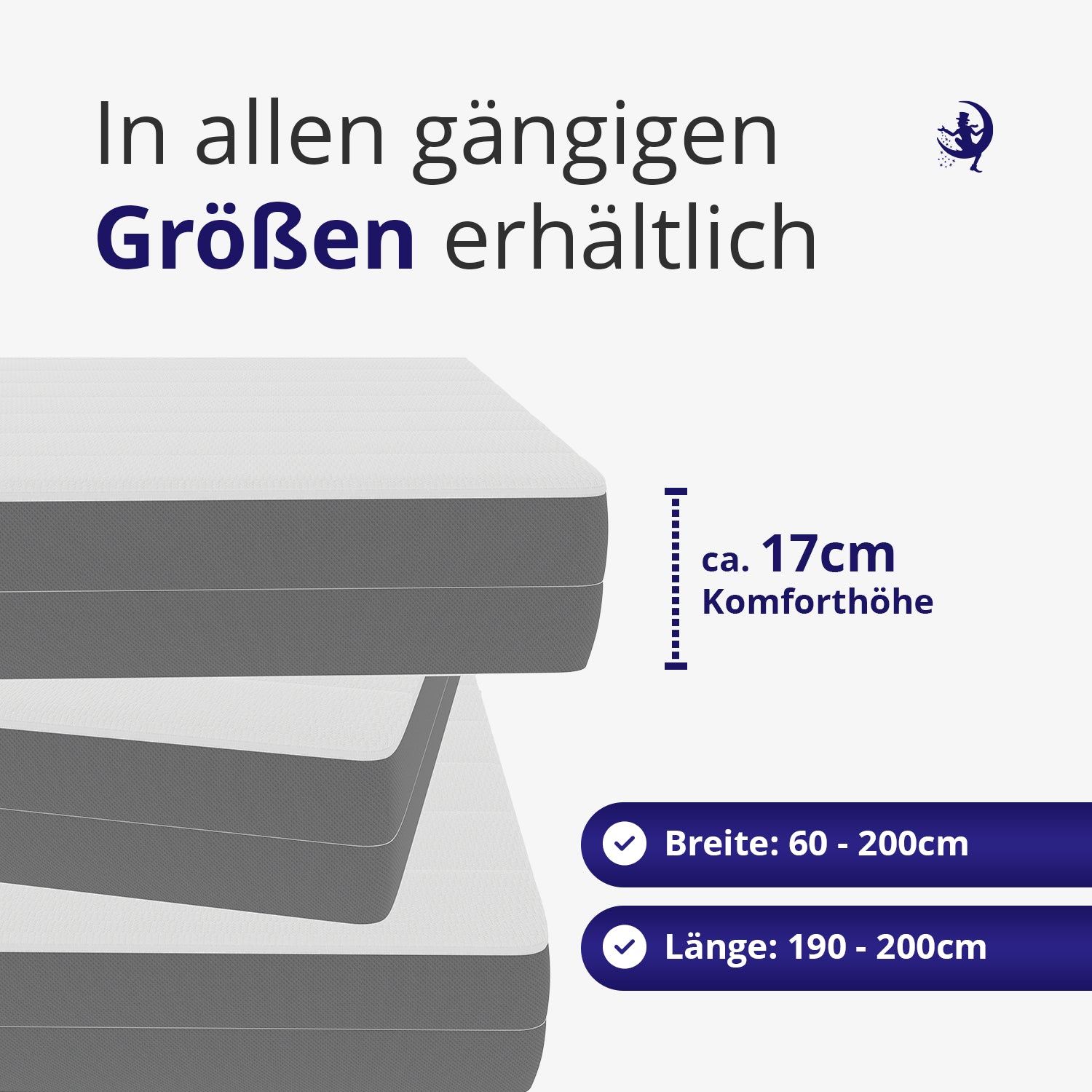 Matelas mousse froide 7 zones  H3