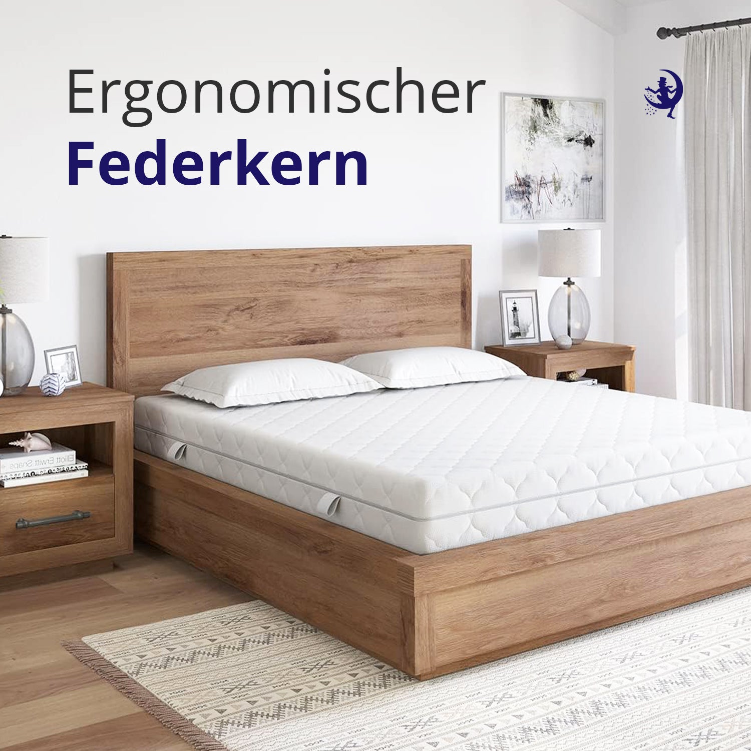 Matelas à ressorts ensachés 7 zones H2&H3