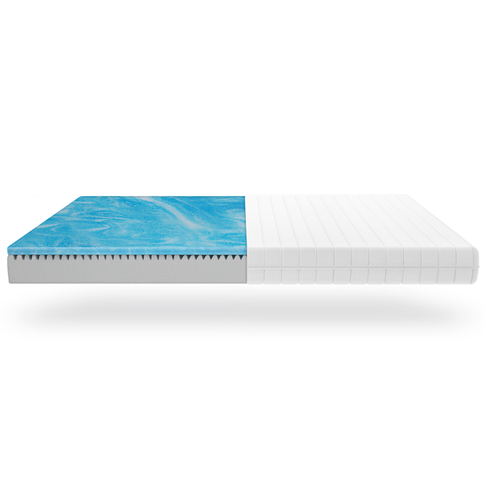 GelHybrid 15 - Matelas en mousse gel 